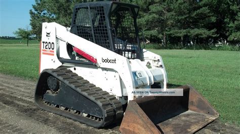 t200 bobcat track skid steer|used t200 bobcat for sale.